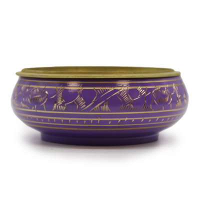 Chakra Charcoal Incense Jar Crown from B&Q