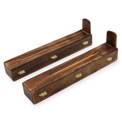 Mango Wood Incense Box Assorted from B&Q