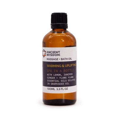 Warm & Uplifting Massage Oil 100Ml from B&Q