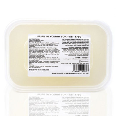 Create Your Own Unique Soap With Melt & Pour Kit from B&Q