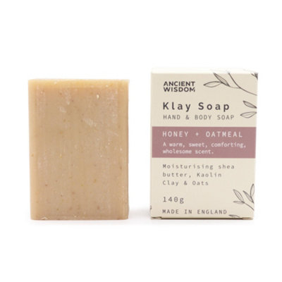 Klay Soap Honey Oatmeal With Kaolin Clay from B&Q