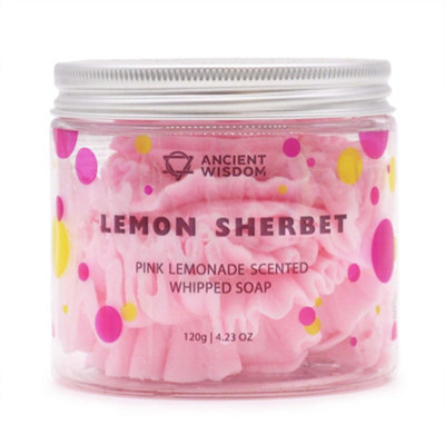 Pink Lemonade Whipped Soap Luxury Experience from B&Q