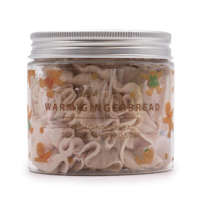 Warm Gingerbread Whipped Soap 120G Delight from B&Q