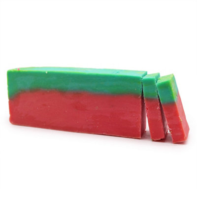 Watermelon Olive Oil Soap Loaf from B&Q