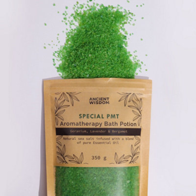  - Aromatherapy Bath Potion In Kraft Bag Pmt
