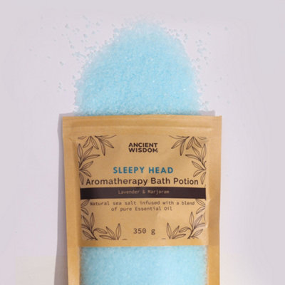  - Aromatherapy Bath Potion In Kraft Bag Sleepy Head Sky