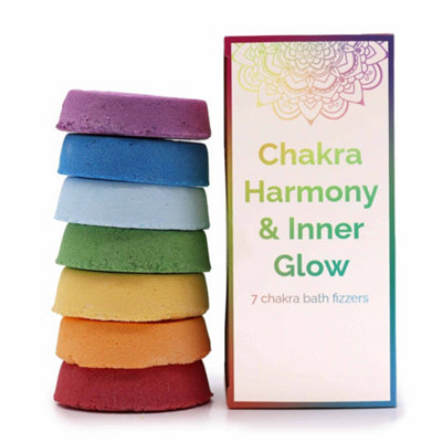 Chakra Bath Fizz Large Box Chakra Harmony & Inner Glow Multicolor from B&Q