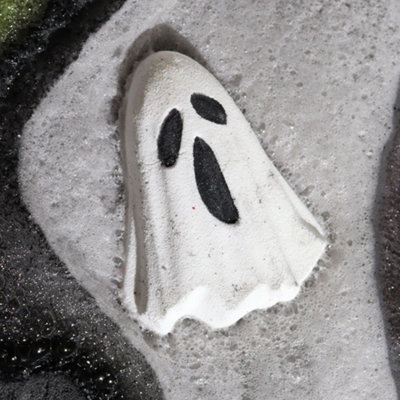 Spooky Ghost Bath Bomb For Halloween Fun from B&Q