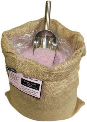  - Warming Potion Hessian Sack Bath Aromatherapy