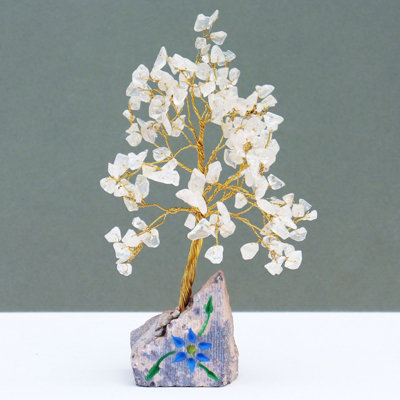 160 Rock Crystal Gemstone Tree from B&Q