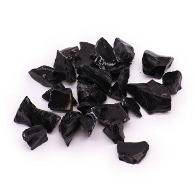  - Black Agate Raw Crystals: Power & Protection