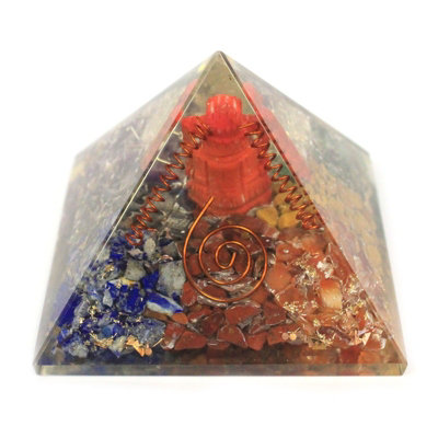 Large Orgonite Pyramid 70mm Ganesh from B&Q