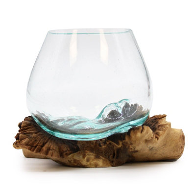  - Molten Glass On Rare Parasite Wood
