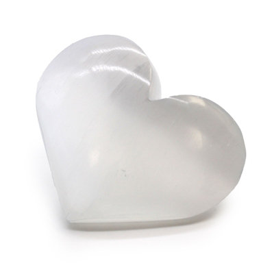 Enchanting Selenite Heart56 Cm Crystal from B&Q