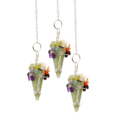 Magic Pendulum Seven Chakra Aventurine from B&Q