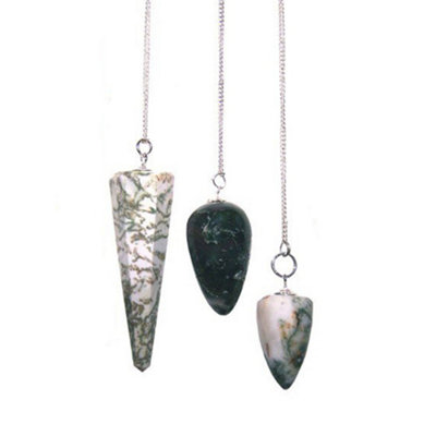 Magic Tree Agate Gemstone Pendulum Set from B&Q