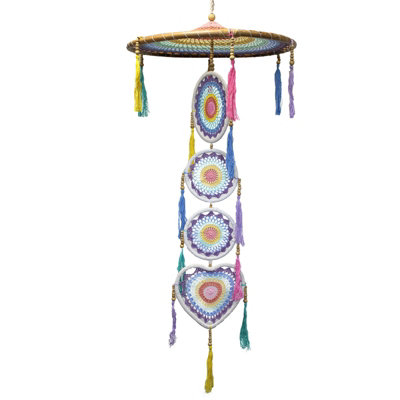 Extra Large Drama Dreancatcher Pastal Rainbow Multicolorcolor from B&Q