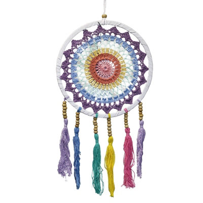 Small Dreamcatcher Pastel Rainbow Multicolor from B&Q
