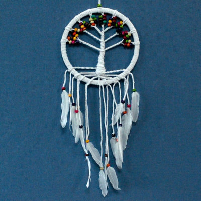 Tree Of Life Dreamcatcher Cotton 22Cm (Assorted) Multicolor from B&Q