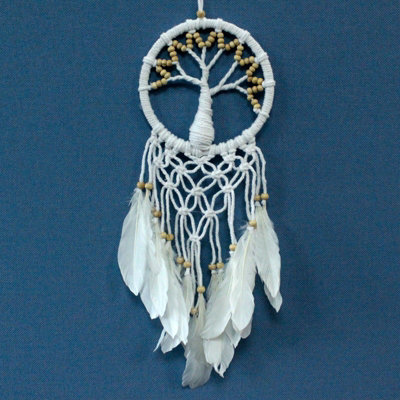 Tree Of Life Dreamcatcher Pure & Natural 16Cm from B&Q