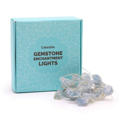 Gemstone Enchantment Lights Celestite from B&Q