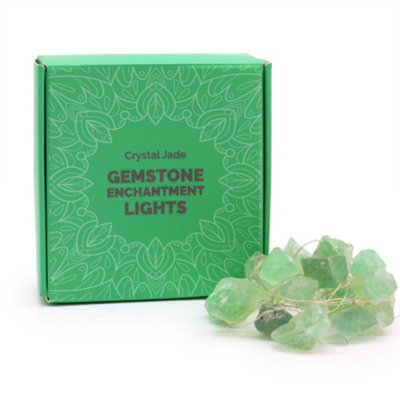 Gemstone Enchantment Lights Crystal Jade from B&Q