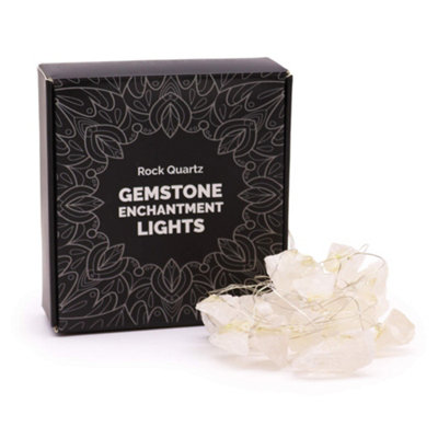 Gemstone Enchantment Lights Rock Quartz from B&Q