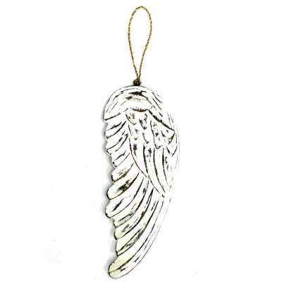 Handcrafted Vintage Angel Wings 30Cm Decor from B&Q