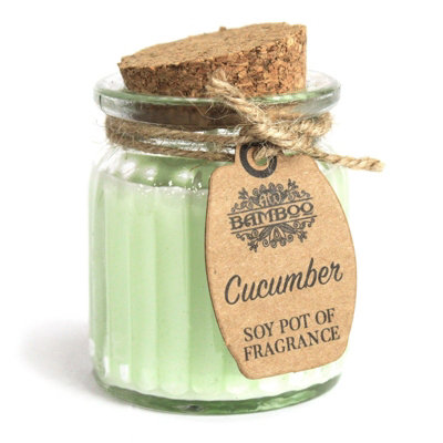 Cucumber Soy Pot Of Fragrance Candles from B&Q