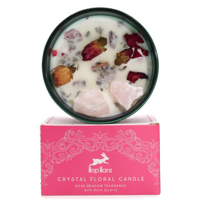 Hop Hare Crystal Magic Flower Candle The Lovers from B&Q