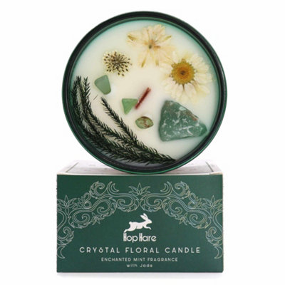 Hop Hare Crystal Magic Flower Candle The Magician from B&Q