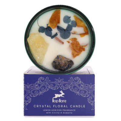Hop Hare Crystal Magic Flower Candle The Sun from B&Q