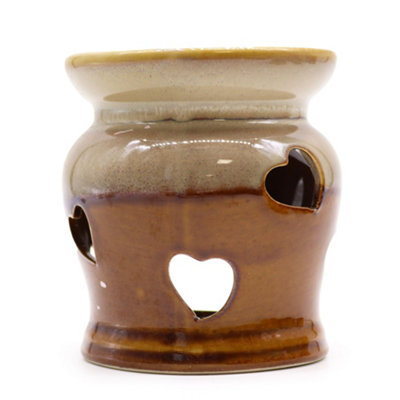 Classic Rustic Oil Burner Heart Cutout (Assorted) Multicolor from B&Q