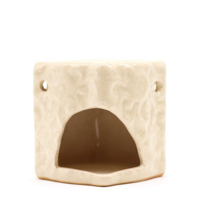 Classic Small Square Floral Oil Burners (Aast) Multicolor from B&Q
