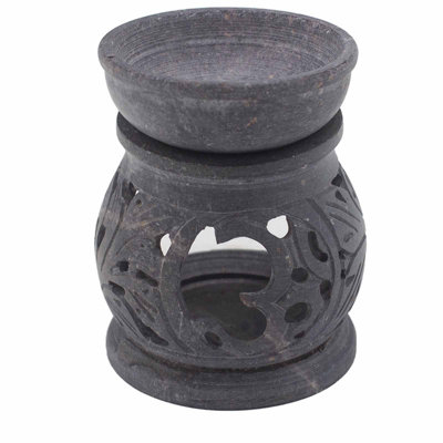 Small Soapstone Oil Burner 8Cm Om from B&Q