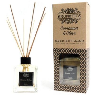 200Ml Cinnamon & Clove Essential Oil Reed Diffuser from B&Q