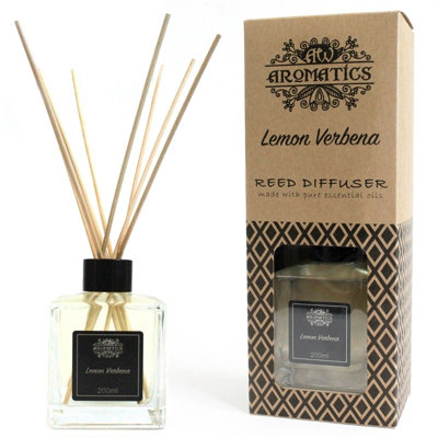 200Ml Lemon Verbena Essential Oil Reed Diffuser