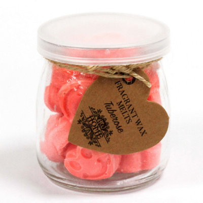 Soy Wax Melts Jar TuberoseAromatic Bliss from B&Q