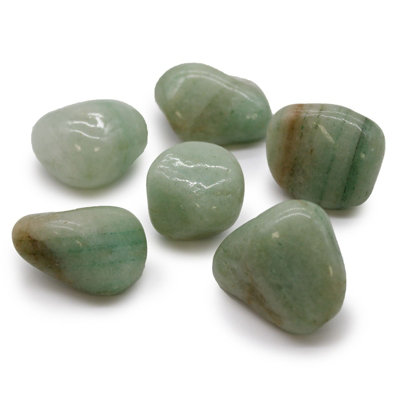 Large African Tumble Stones Aventurine from B&Q