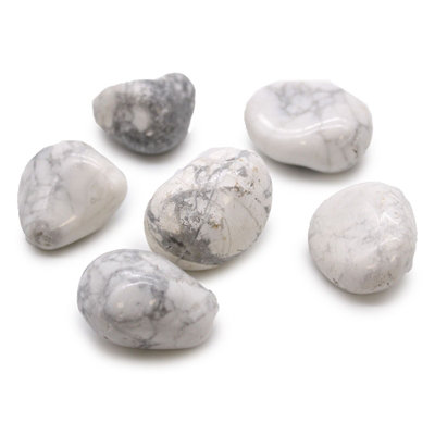 Large African Tumble Stones Howlite Magnesite