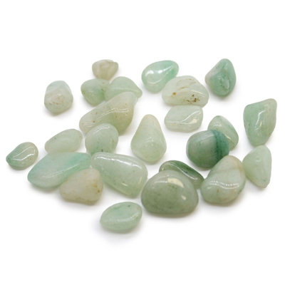 Small African Tumble Stones Aventurine from B&Q