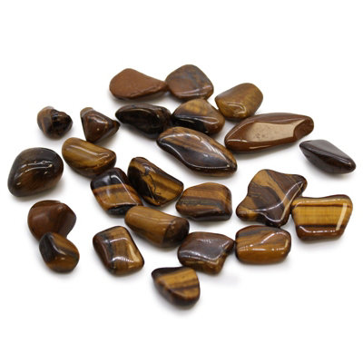 Small African Tumble Stones Tigers Eye Golden