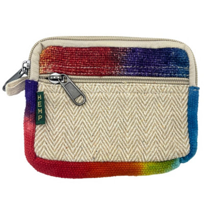 Tiedye Hemp Square Pouch Multicolor from B&Q
