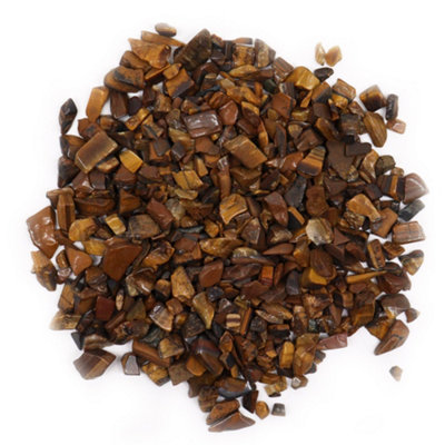 Tiger Eye Gemstone Chips Bulk Multicolor from B&Q
