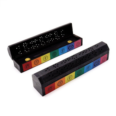 Chakra Harmony Smoke Box For Incense from B&Q