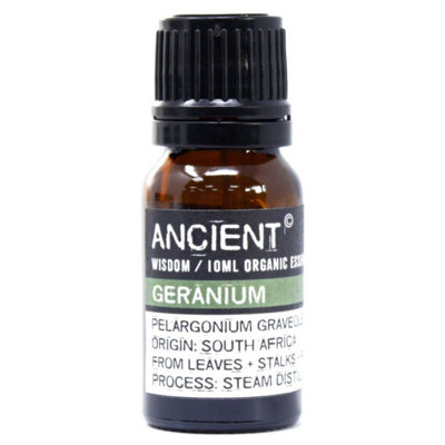  - Organic Geranium Essential Oil 10Ml For Aromatherapy & Skin Care