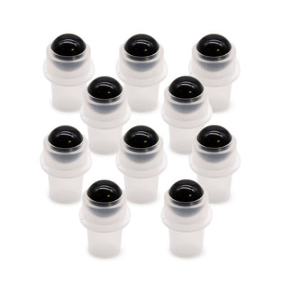 Black Tourmaline Gemstone Roller Tip For 5Ml Essential Oil Bottles from B&Q