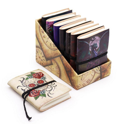 Assorted Gothic Notebooks 7X10CmElegant Dark Aesthetic Collection from B&Q