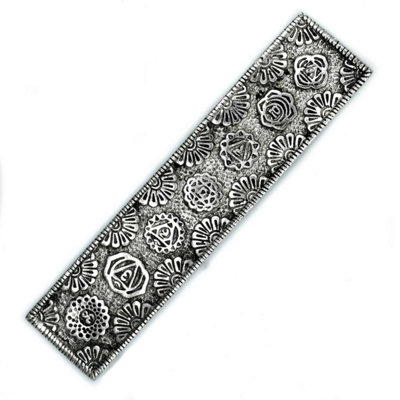 Polished Aluminium Chakra Incense Holder 23CmSpiritual Decor from B&Q
