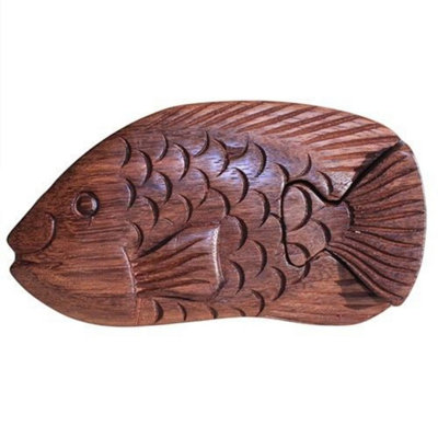 Bali Magic Puzzle BoxHandcrafted Wooden Sheesham Gift Box from B&Q